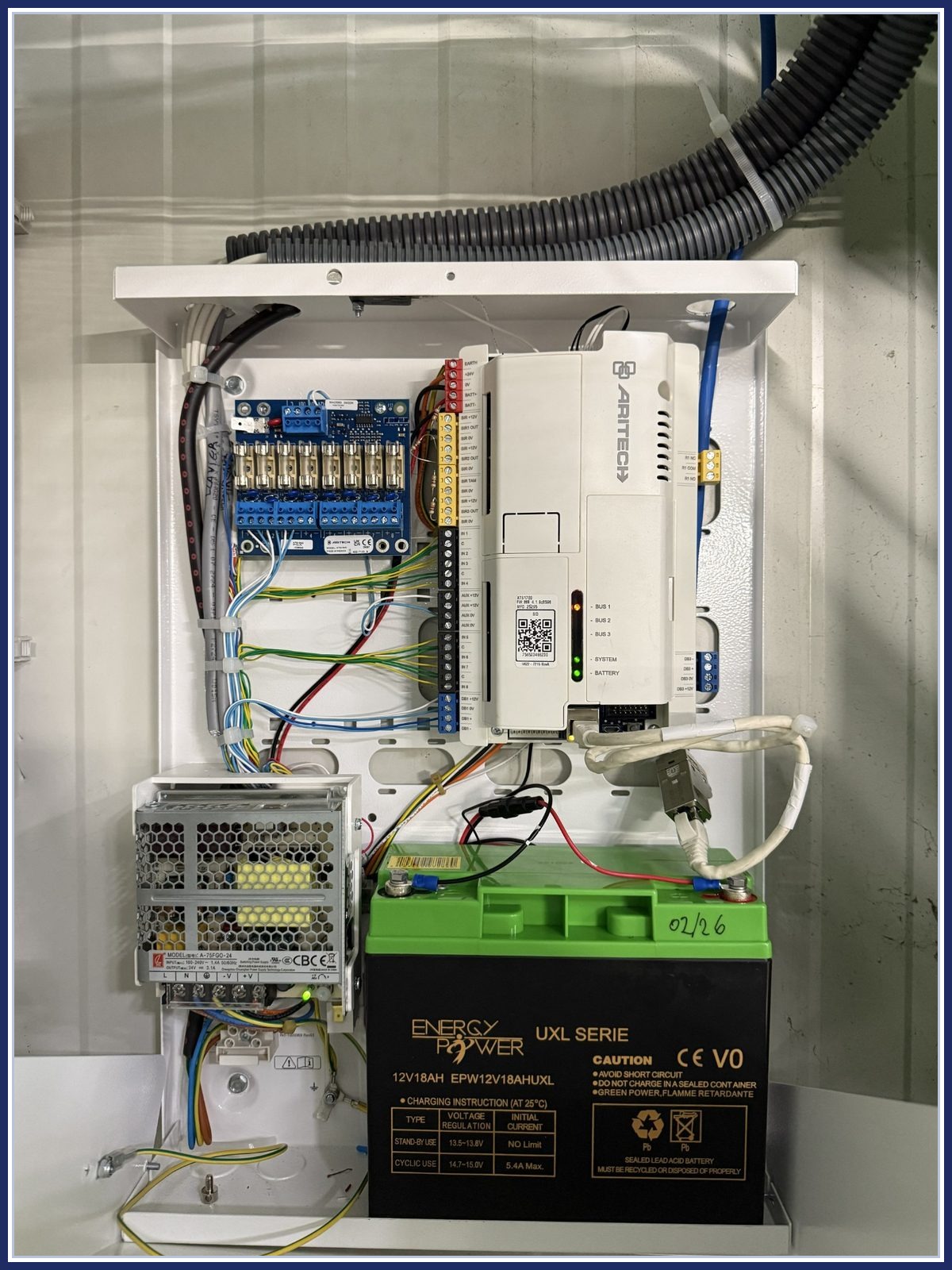 Centrale d’alarme intrusion